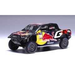 1:43 Масштабная модель TOYOTA GR DKR Hilux Evo T1U #206 "Toyota Gazoo Racing Red Bull" Moraes/Monleon 9 место Rally Dakar 2024