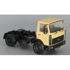 1:43 Масштабная модель МАЗ 5433 седельный тягач (1991-1997), бежевый