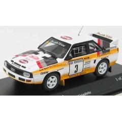 1:43 Масштабная модель Audi Sport Quattro Rally (Rohrl, Geistdorfer) 2nd Rally Monte-Carlo 1985