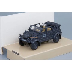 1:43 Масштабная модель VW Kubelwagen темно-серый (тент сложен)