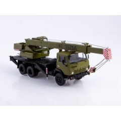 1:43 Масштабная модель Автокран КС-3575А (53213) хаки