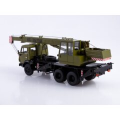 1:43 Масштабная модель Автокран КС-3575А (53213) хаки