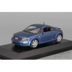 1:43 Масштабная модель Audi TT Coupe blue metallic
