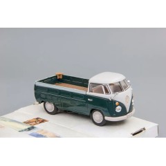 1:43 Масштабная модель VW T1 Pick Up (green/gray)