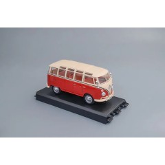 1:43 Масштабная модель VW T1 Samba (red/white)