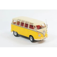 1:43 Масштабная модель VW T1 Samba (yellow/white)