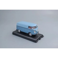 1:43 Масштабная модель VW T1 Transporter (blue) поворотные колеса