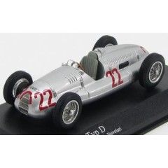 1:43 Масштабная модель Auto Union Type D T.Nuvolari Winner Italian GP 1938