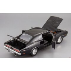 1:18 Масштабная модель DODGE Charger R/T (1969), black
