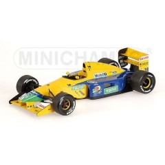 1:18 Масштабная модель Benetton Ford B191B – Micael Schumacher – 1992 (without figirine)
