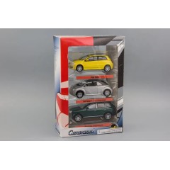 1:43 набор Fiat Stilo + VW New Beetle Cabriolet + Porsche Cayenne S