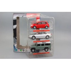 1:43 набор Ford Fiesta+ Audi A8 + Land Rover Defender