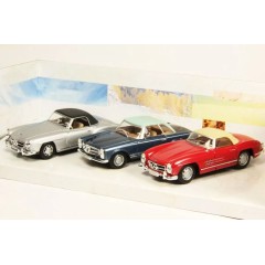 1:43 набор Mercedes-Benz 190SL+280 SL+300SL Coupe