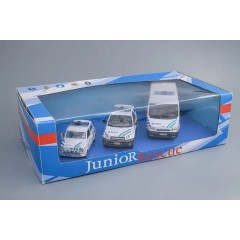 1:43 набор Mini, Toyota Rav4, Ford Transit (Полиция Бельгии)