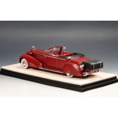 1:43 Масштабная модель CADILLAC V16 452D Victoria Convertible (открытый) 1934 Maroon