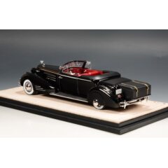 1:43 Масштабная модель CADILLAC V16 452D Victoria Convertible (открытый) 1934 Black