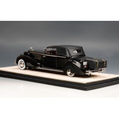 1:43 Масштабная модель CADILLAC V16 452D Victoria Convertible (закрытый) 1934 Black