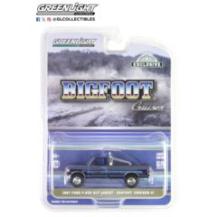1:64 Масштабная модель FORD F-250 XLT Lariat Monster Truck "Bigfoot Cruiser #1" 1987 Blue Metallic