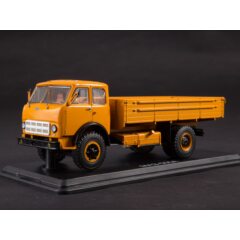 1:43 Масштабная модель МАЗ-500А бортовой (оранжевый)