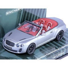 1:43 Масштабная модель BENTLEY CONTINENTAL SUPERSPORTS CABRIOLET - 2010 - MATT WHITE METALLIC