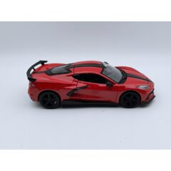 1:24 Масштабная модель CHEVROLET Corvette Stingray Coupe High Wing (2020), Red