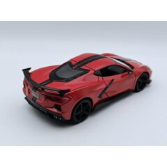 1:24 Масштабная модель CHEVROLET Corvette Stingray Coupe High Wing (2020), Red