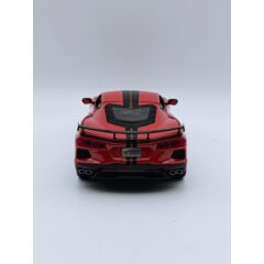 1:24 Масштабная модель CHEVROLET Corvette Stingray Coupe High Wing (2020), Red