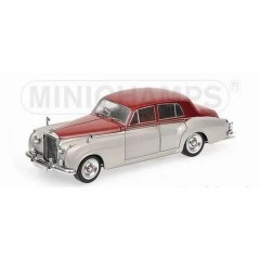 1:18 Масштабная модель BENTLEY S2 - 1960 - SILVER/DARK RED