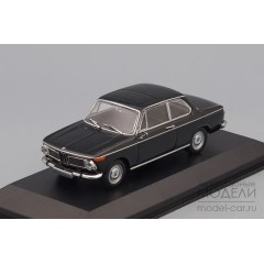 1:43 Масштабная модель BMW 1600 - 1968 - BLACK