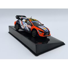 1:43 Масштабная модель HYUNDAI i20 N Rally1 Hybrid #11 "Hyundai Shell Mobis WRT" Neuville/Wydaeghe 4 место Rally Poland Чемпион мира 2024