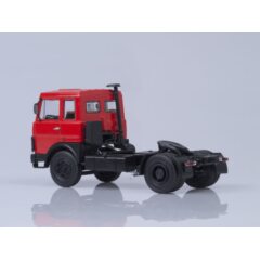 1:43 Масштабная модель МАЗ-5432 седельный тягач (ранняя кабина, красный) /металл. рама, откидывающаяся кабина/