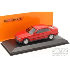 1:43 Масштабная модель BMW 3-Series Coupe - 1992 (red)