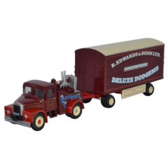 (Уценка!) 1:76 Масштабная модель Scammell Highwayman с генератором и прицепом-трейлером Edwards Deluxe Dodgems