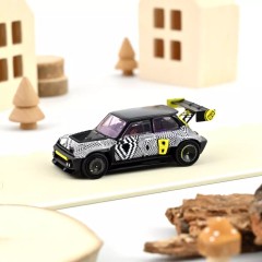 1:43 Масштабная модель RENAULT Concept R5 Turbo 3E E-Tech 100% Electric 2022 Black/White/Yellow