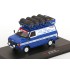 1:43 Масштабная модель FORD Transit MK II техничка "Billy Coleman Ford Rally Team" с багажником и колесами на крыше 1975
