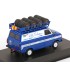 1:43 Масштабная модель FORD Transit MK II техничка "Billy Coleman Ford Rally Team" с багажником и колесами на крыше 1975