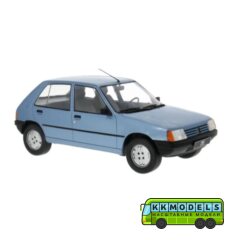 1:18 Масштабная модель PEUGEOT 205 (5-дверей) 1984 Light Blue
