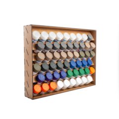 Органайзер для красок Tamiya, Machete (35мм/54шт)