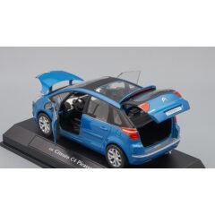 1:24 Масштабная модель CITROEN C4, синий металлик