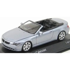 1:43 Масштабная модель BMW 6-Series Cabriolet (E64) 2006 Silver