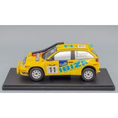 1:24 Масштабная модель SEAT Ibiza Kit Kar Evo 2 #11 "Seat Sport Team" 5 место Safari Rally Kenya 1998 Rovanperä - Silander