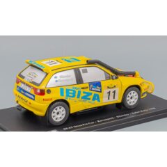 1:24 Масштабная модель SEAT Ibiza Kit Kar Evo 2 #11 "Seat Sport Team" 5 место Safari Rally Kenya 1998 Rovanperä - Silander