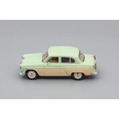 1:43 Масштабная модель Москвич 407 (двухцветный) поздняя облицовка, бампер с клыками