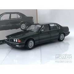 1:18 Масштабная модель BMW 730I (E32) - 1986 - GREEN METALLIC