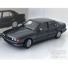 1:18 Масштабная модель BMW 730I (E32) - 1986 - GREY METALLIC