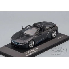 1:43 Масштабная модель BMW I8 Roadster (I15) - 2017 (grey met)