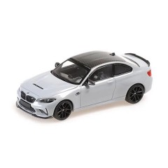 1:43 Масштабная модель BMW M2 CS - 2020 (silver with black wheels)