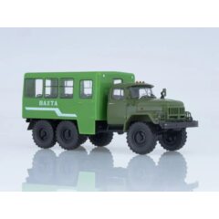 1:43 Масштабная модель Вахтовый автобус 32104 (Зил-131)