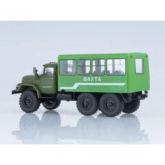 1:43 Масштабная модель Вахтовый автобус 32104 (Зил-131)