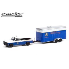 1:64 набор CHEVROLET M1008  пикап с прицепом "New York State Emergency Management Office (SEMO) Communications" 1987